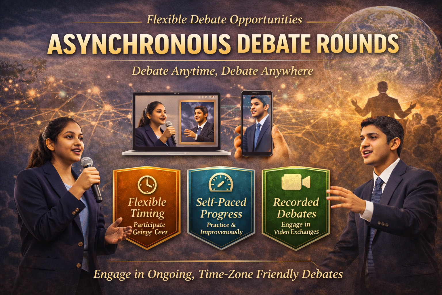 Asynchronous Debate Rounds (Competition)